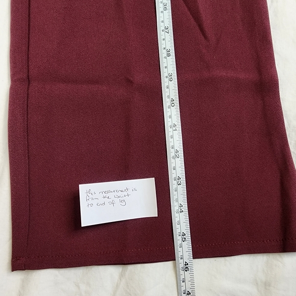 Missguided Plum Tailored Long Sleeve Plunge Belted Tux Jumpsuit size US … - Picture 7 of 16